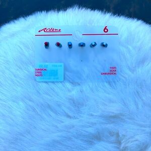 Add-on Vintage Ardene Multicolor Surgical Steel Earring Set of 3